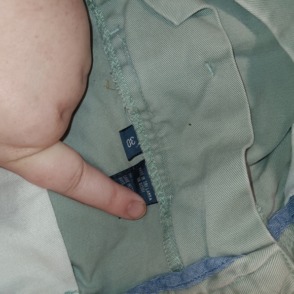 Polo by Ralph Lauren Men's Green Chino Classic Fit Shorts - Picture 6 of 8